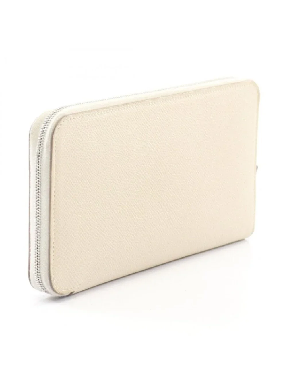 Hermes Round Length Wallet Azap Long Silk in Nata in